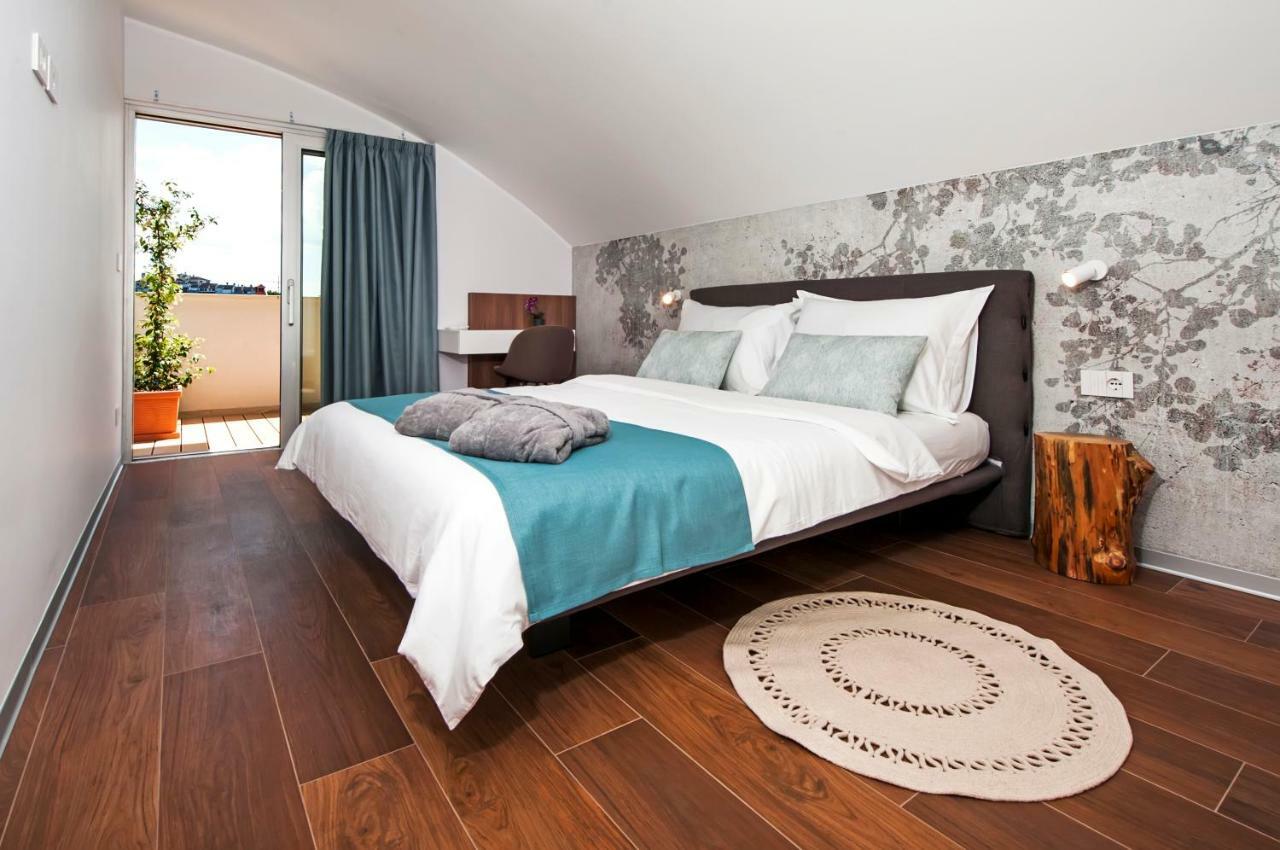 The Q Superior - A Penthouse With Jacuzzi And Sauna Rovinj Buitenkant foto